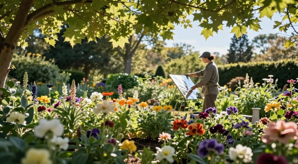 Managing light exposure for optimal garden growth