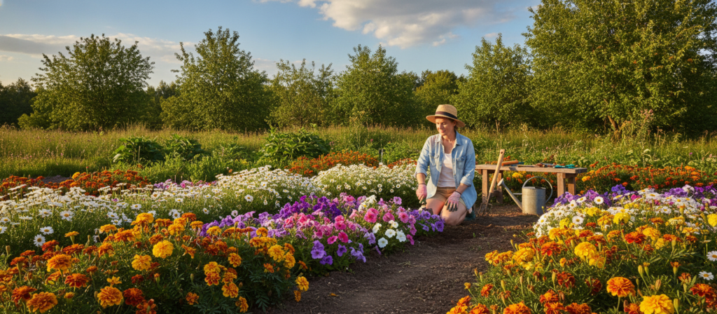 Seasonal maintenance for popular flowers for beginners