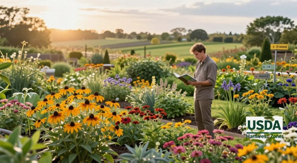 USDA hardiness zones and native plant gardening