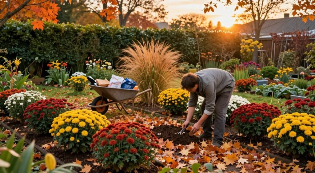 autumn garden preparation autumn garden preparation