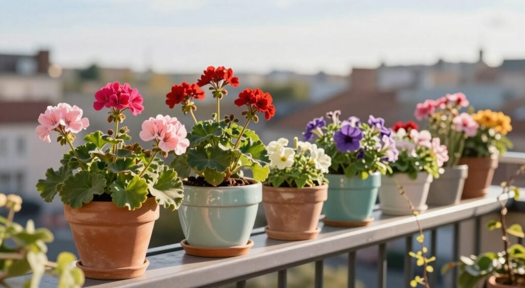 balcony flower pots