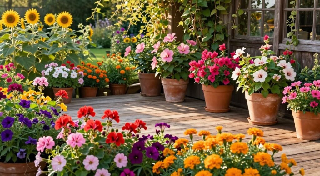 beautiful flowering plants for outdoor living spaces