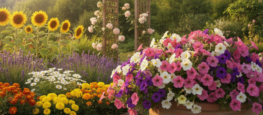 best flowering plants for beginner gardeners