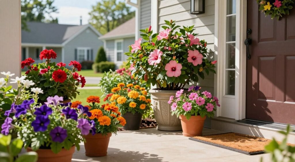 best flowering plants for entryways
