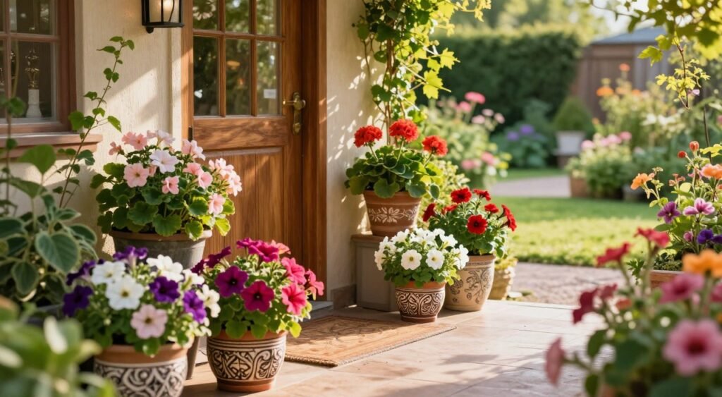best flowering plants for entryways