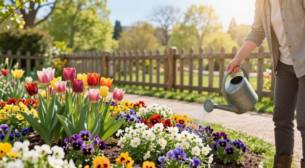 best watering schedule for garden flowers best watering schedule for garden flowers