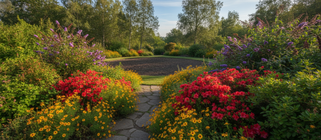 colorful shrubs for gardens