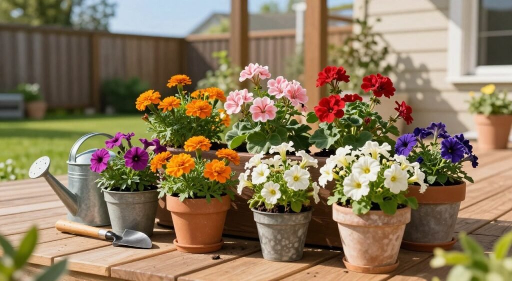 container flower gardening for beginners