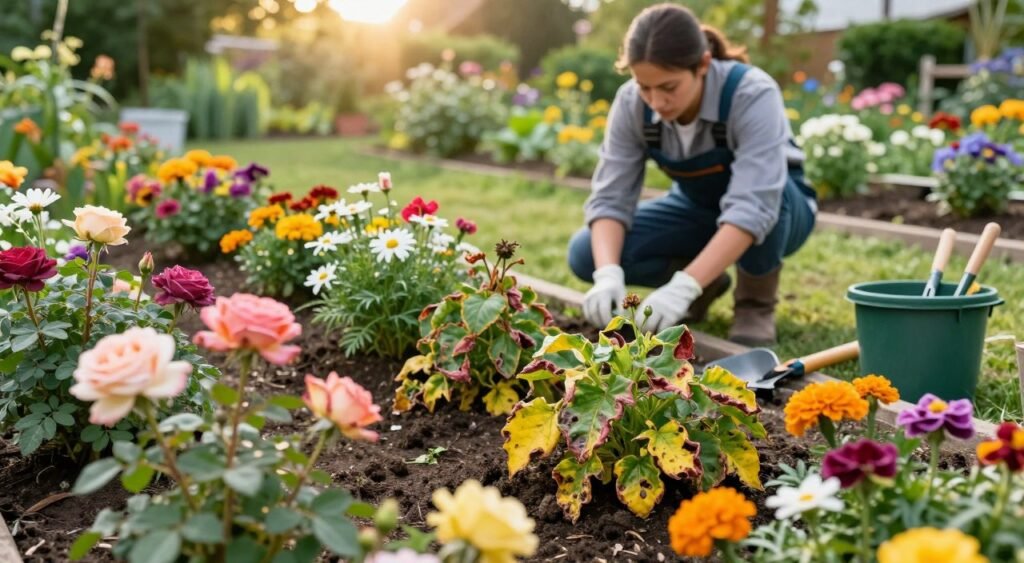 flower bed troubleshooting