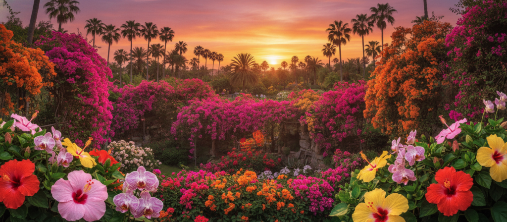 flowering plants for tropical climates