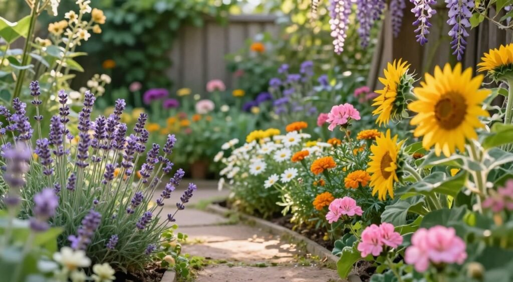 flowers that make small gardens look bigger