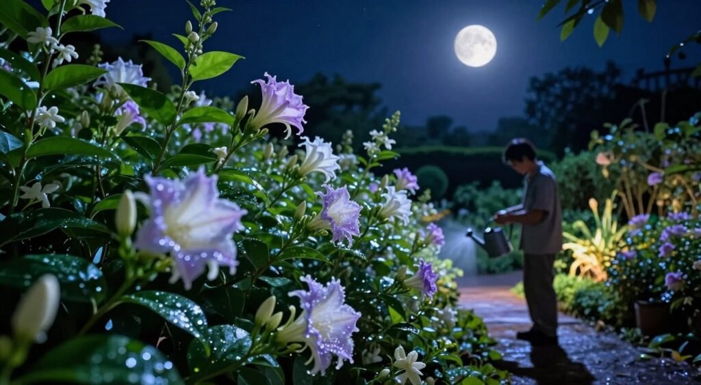 flowers that open only at night