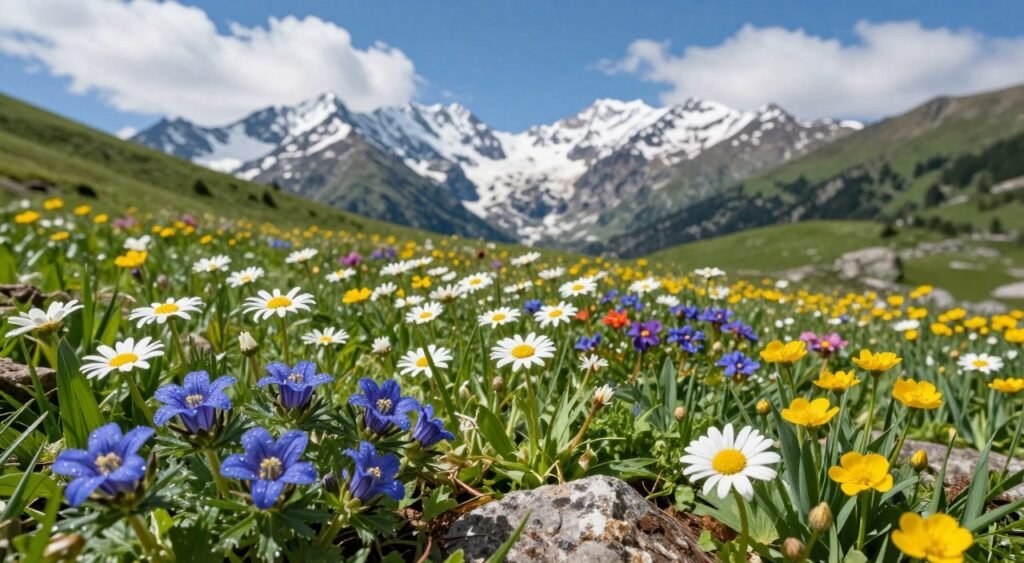 flowers that thrive in mountain regions