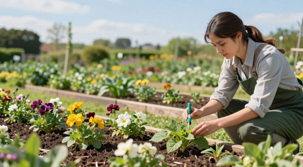 garden pest management and fungal disease prevention