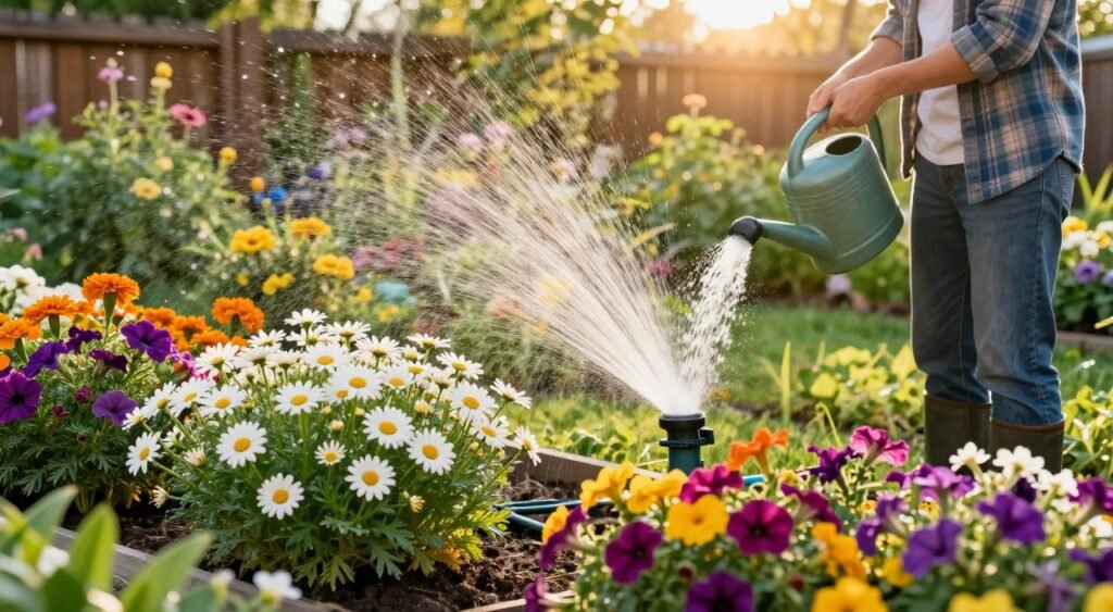 garden watering techniques