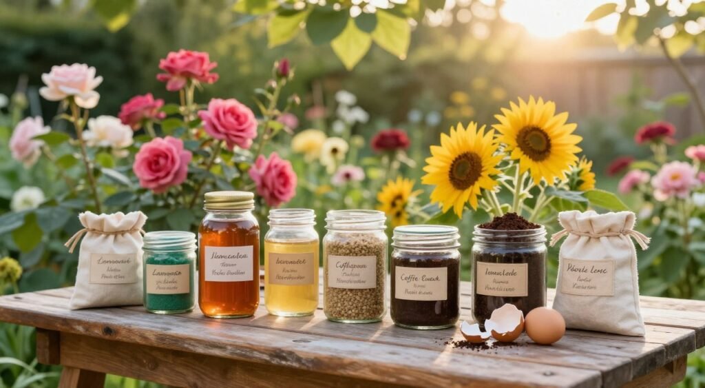 homemade flower fertilizer