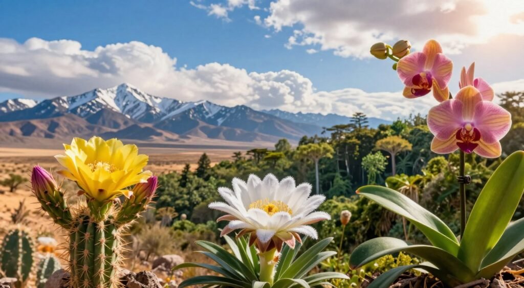 how flowers adapt to different climates