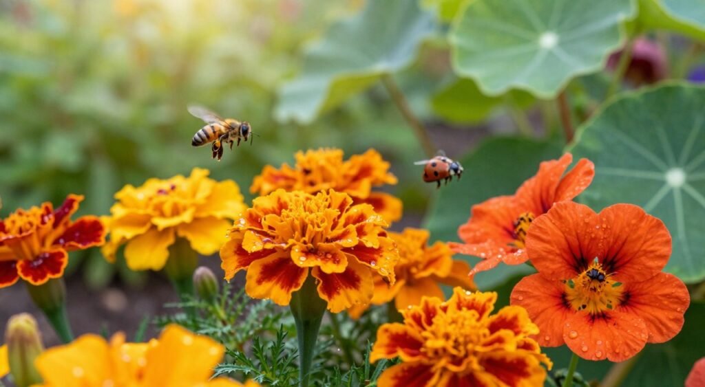 how flowers protect themselves from pests