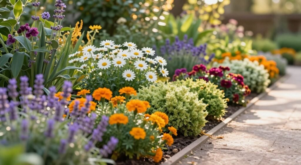 low-maintenance garden flowers