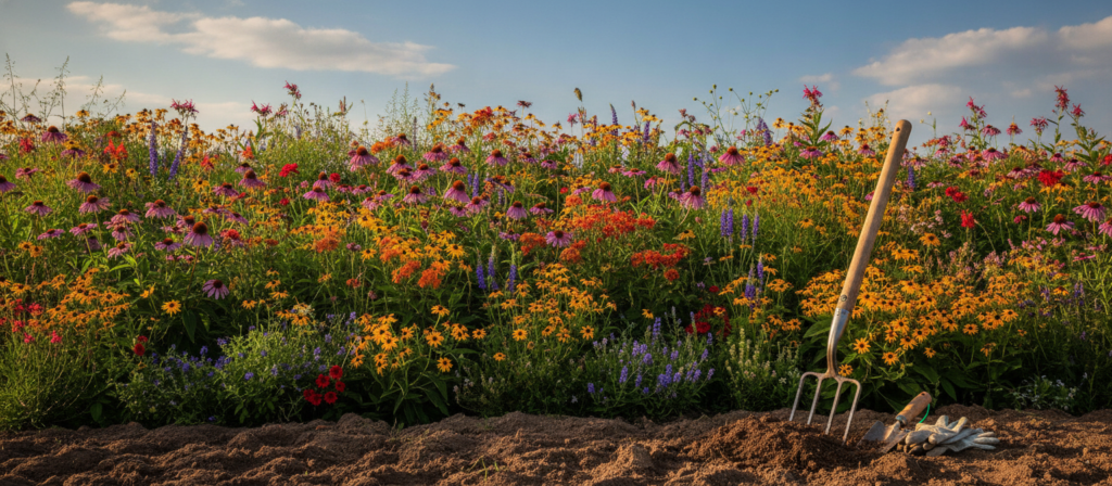 native plant landscaping for pollinators