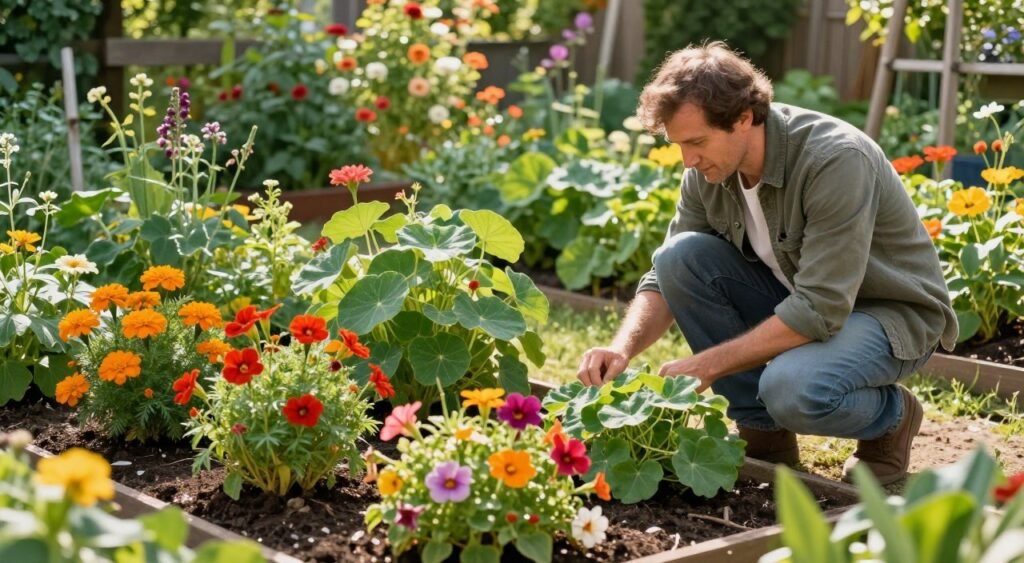 organic gardening tips for a healthy flower bed organic gardening tips for a healthy flower bed