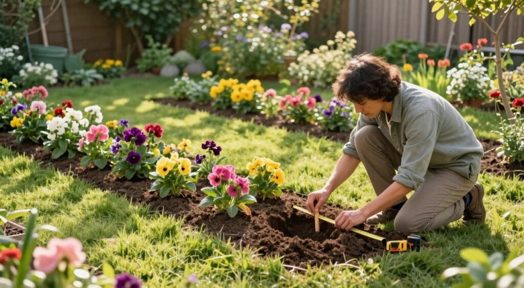 planting garden borders