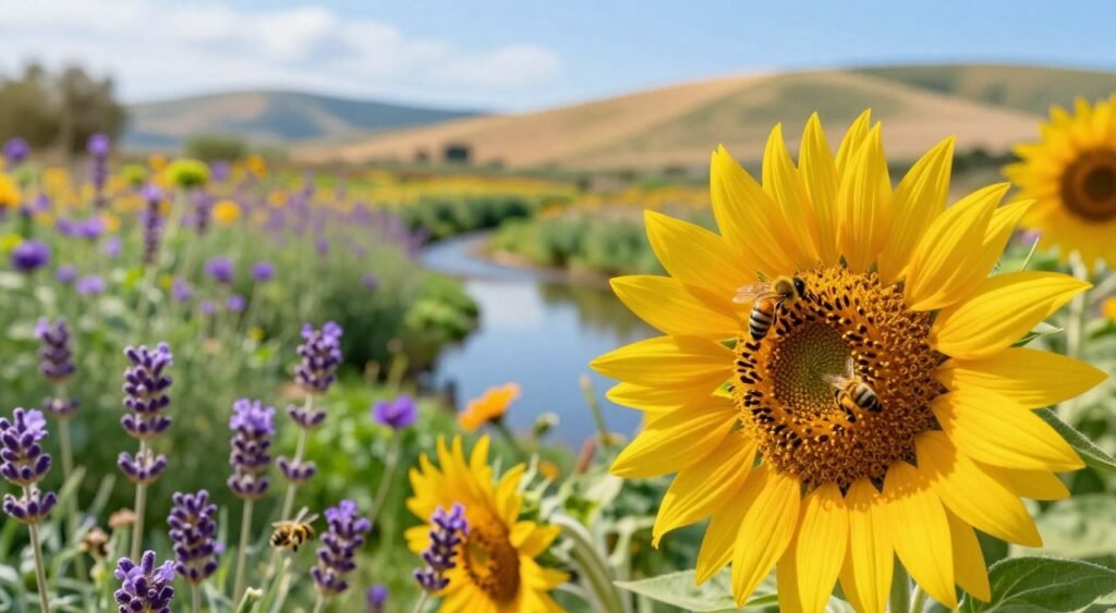 pollen sources for bees