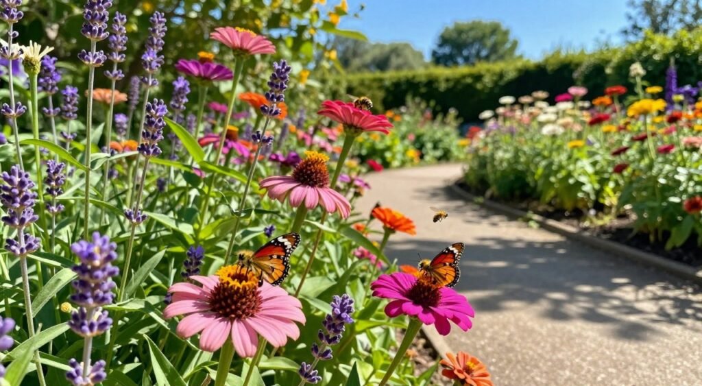 pollinator attraction in garden nectar plants
