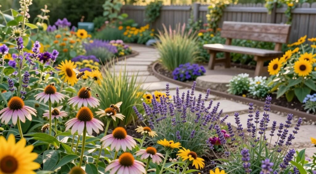 pollinator garden design
