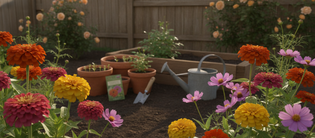 quick growing flowers