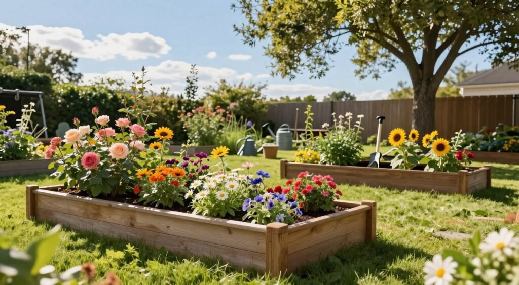 raised bed location