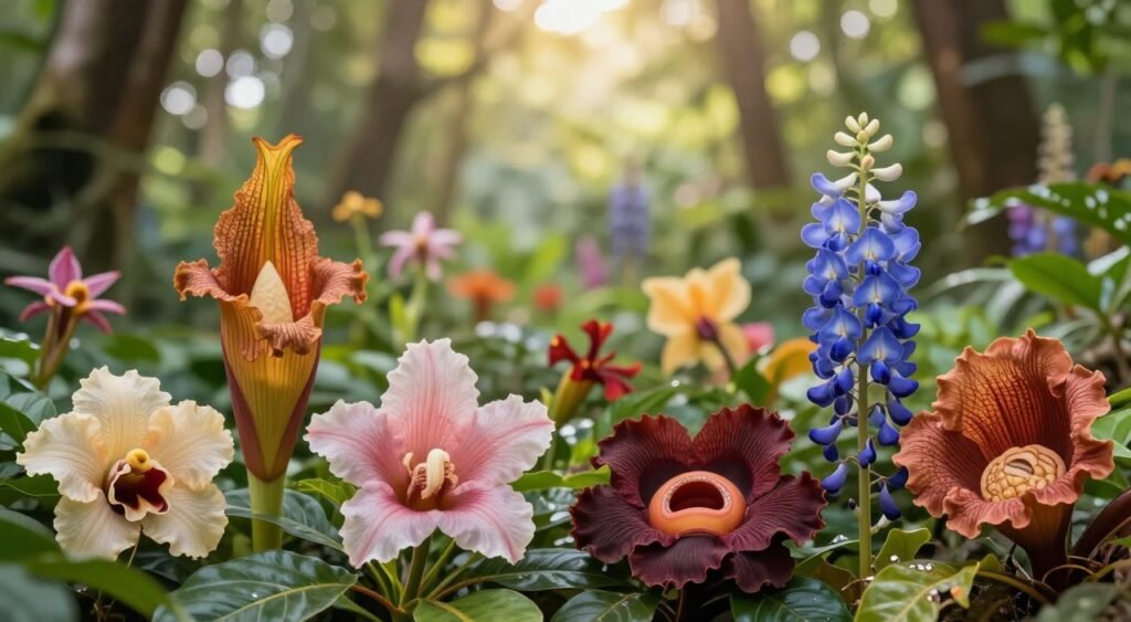 rare flowers found around the world rare flowers found around the world