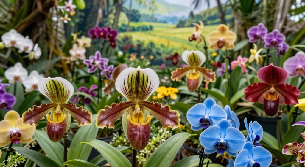 rare flowers found around the world