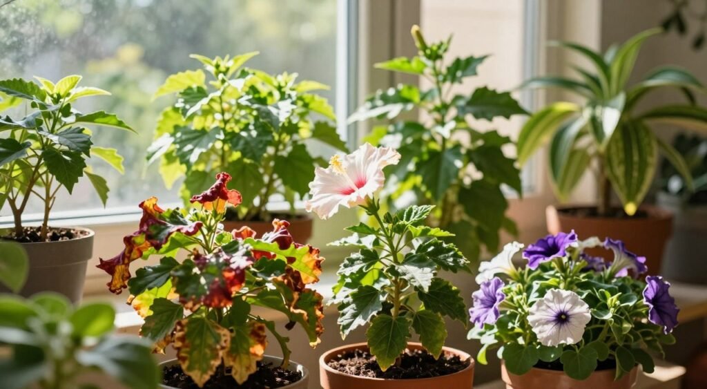 signs your flowering plants need more sunlight