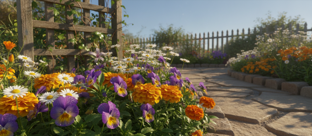 small garden flowers