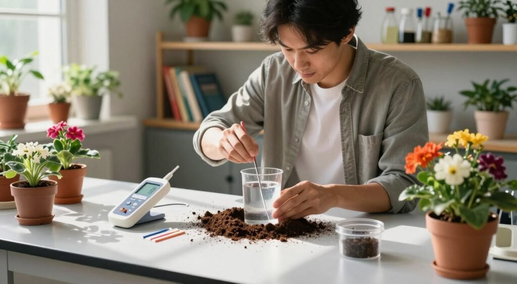 soil pH testing