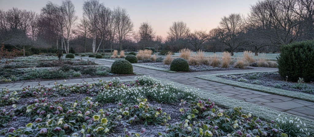 winter garden landscaping