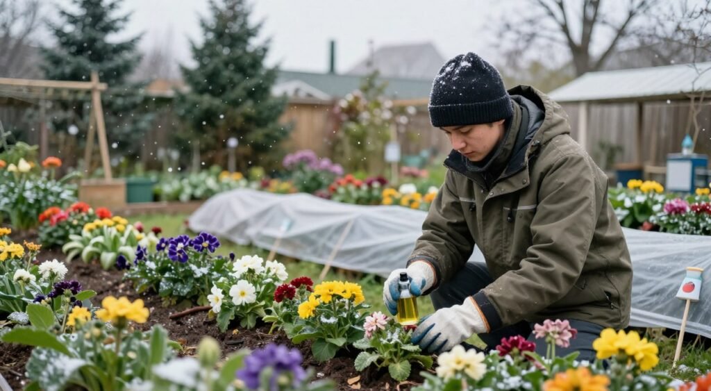winter garden pest control