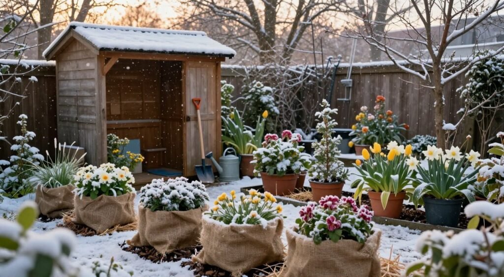 winter protection tips for flowering plants