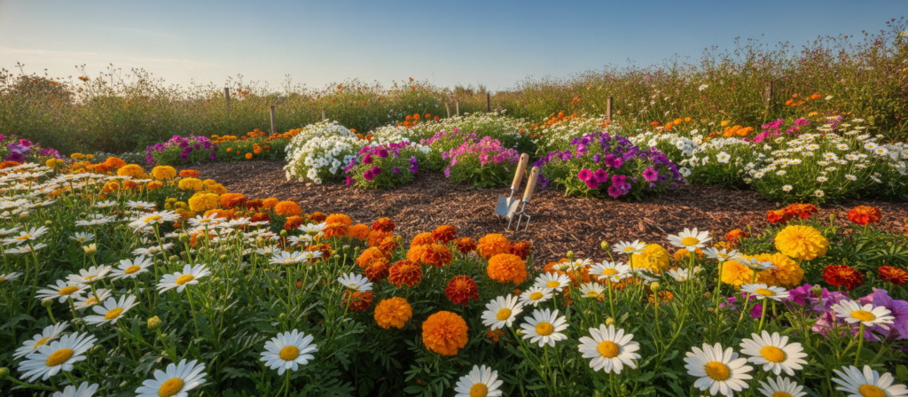 year-round blooming flowers